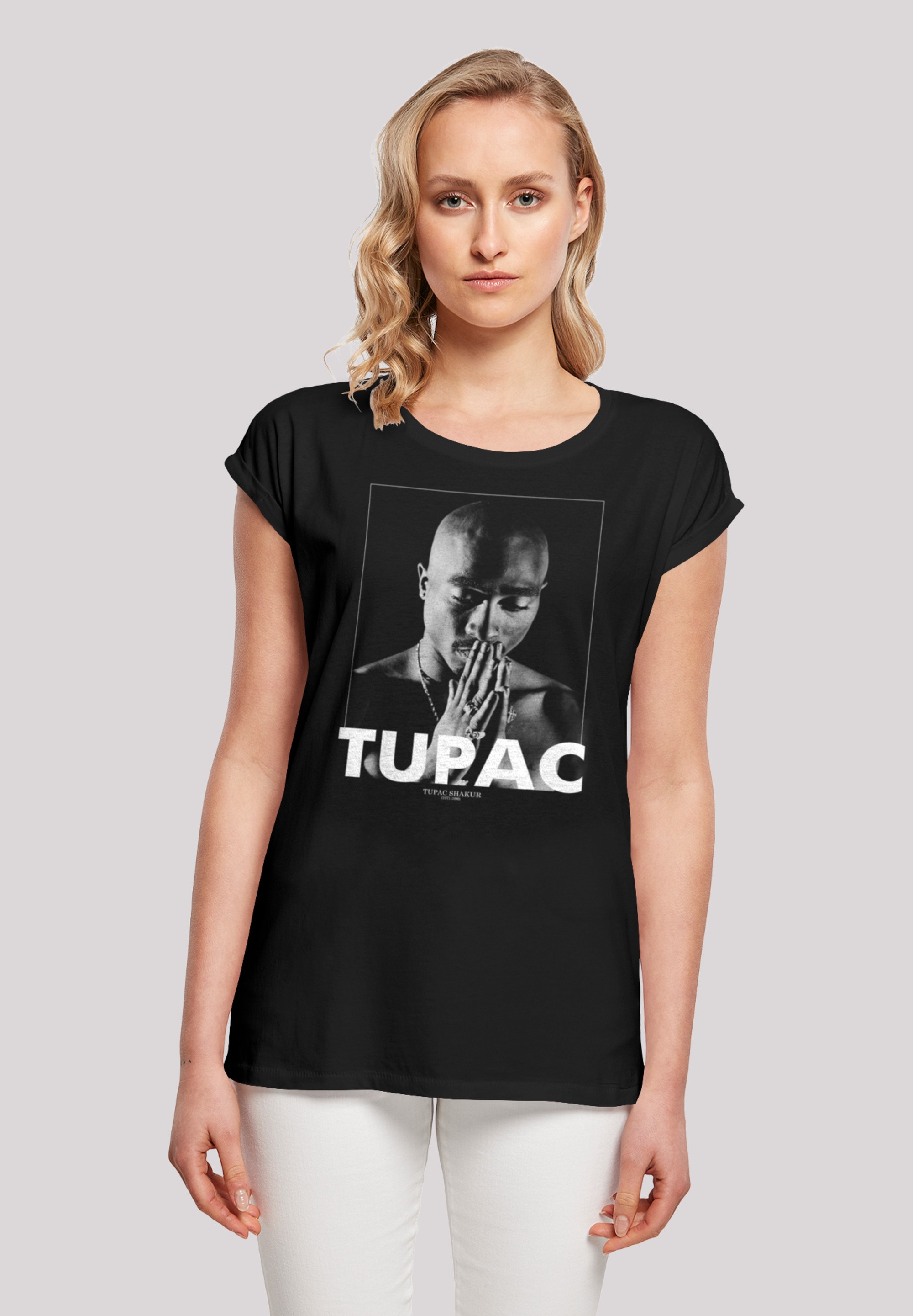 F4NT4STIC T-Shirt »Tupac Print online Praying«, Shakur