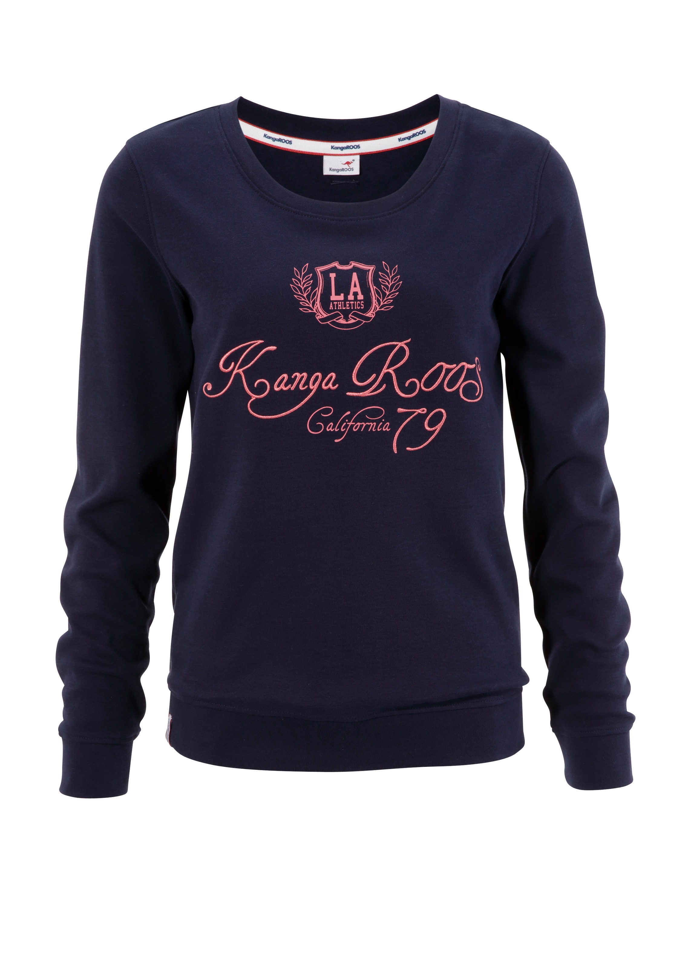 Logo-Druck neuen im mit Collage-Stil trendigem KangaROOS shoppen Sweater,