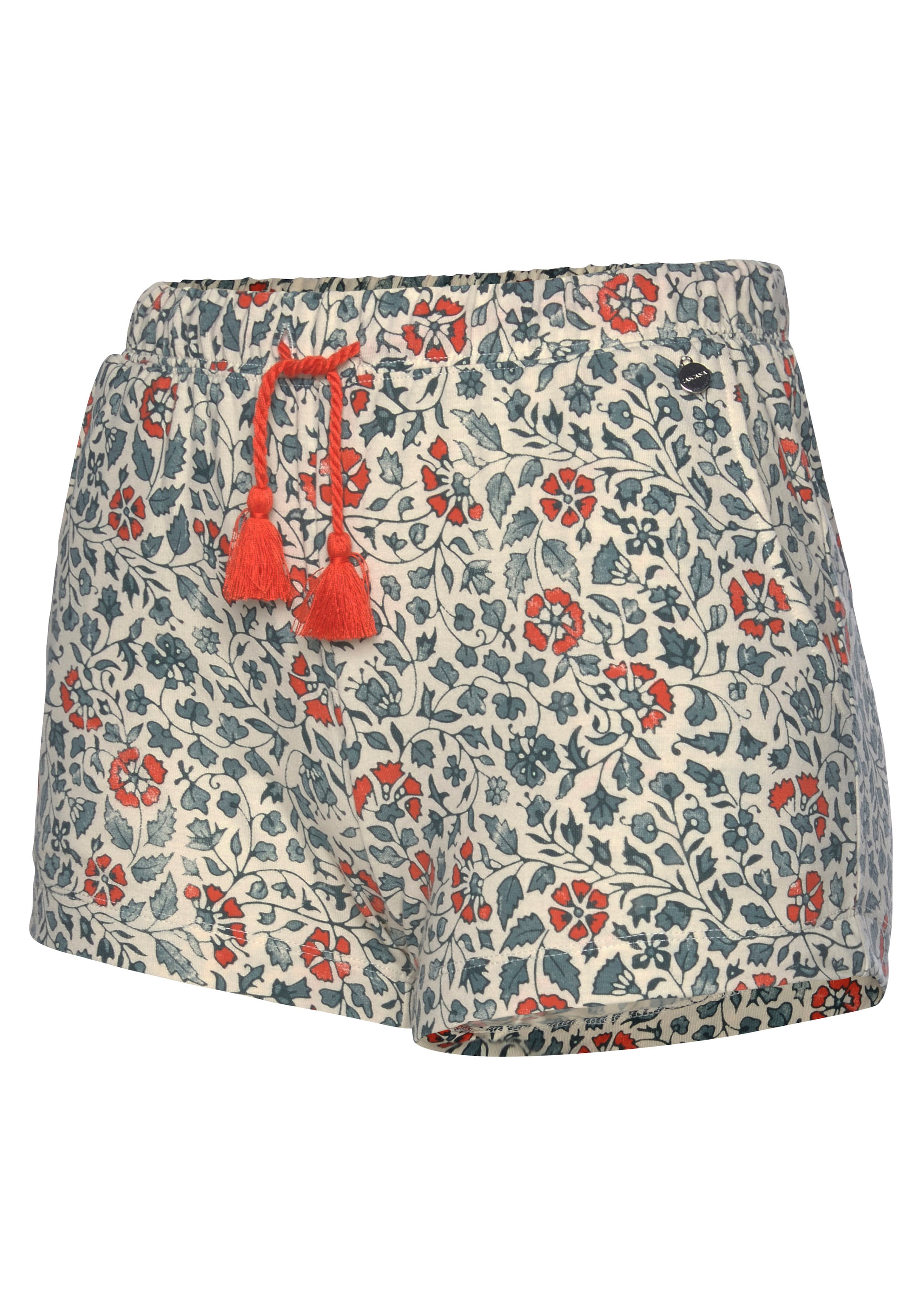 LASCANA Schlafshorts, im Blumen Allover-Druck kaufen