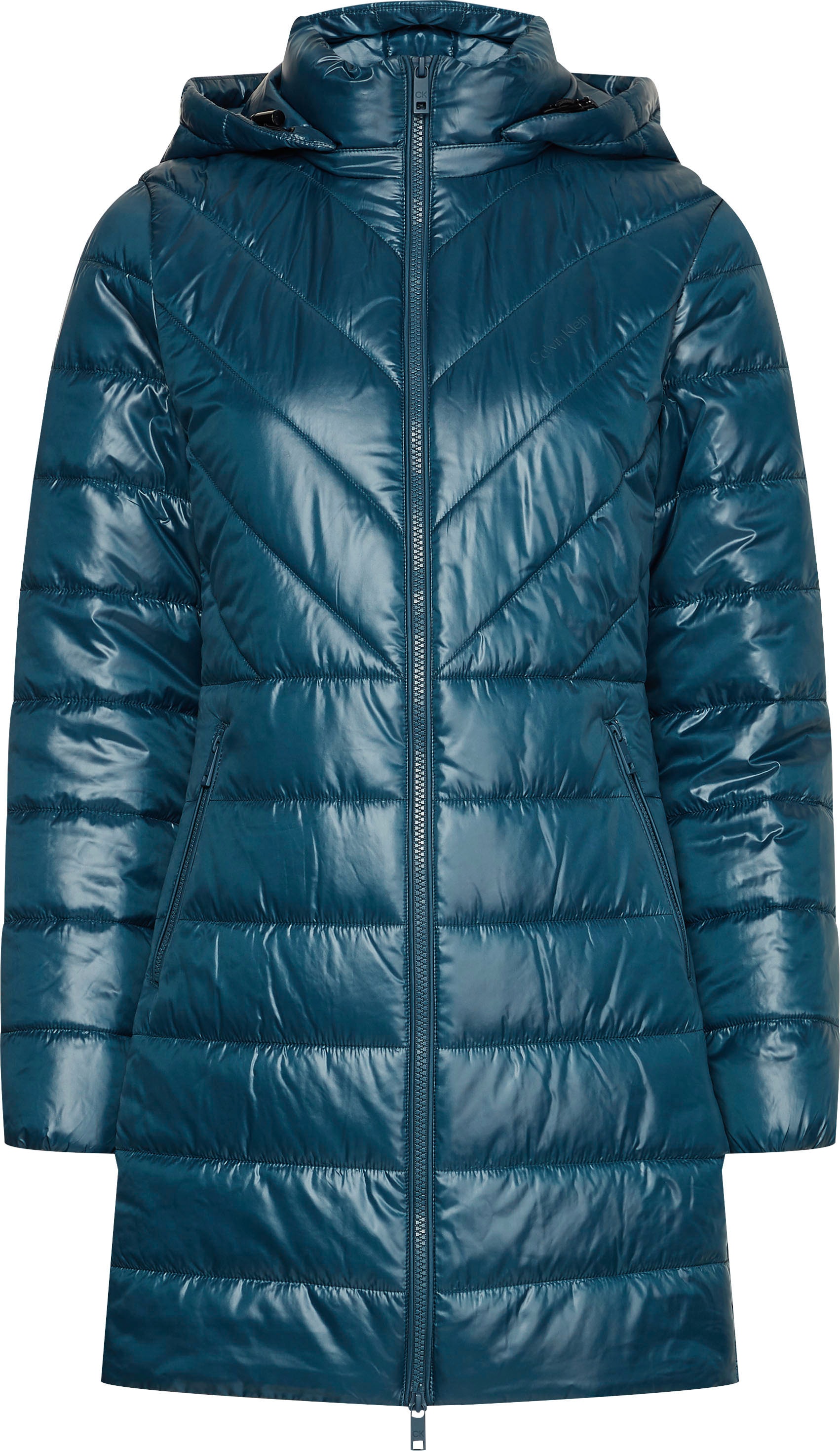 Calvin Klein Steppmantel »ESSENTIAL RECYCLED PADDED COAT«, mit dezentem  Calvin Klein Branding online