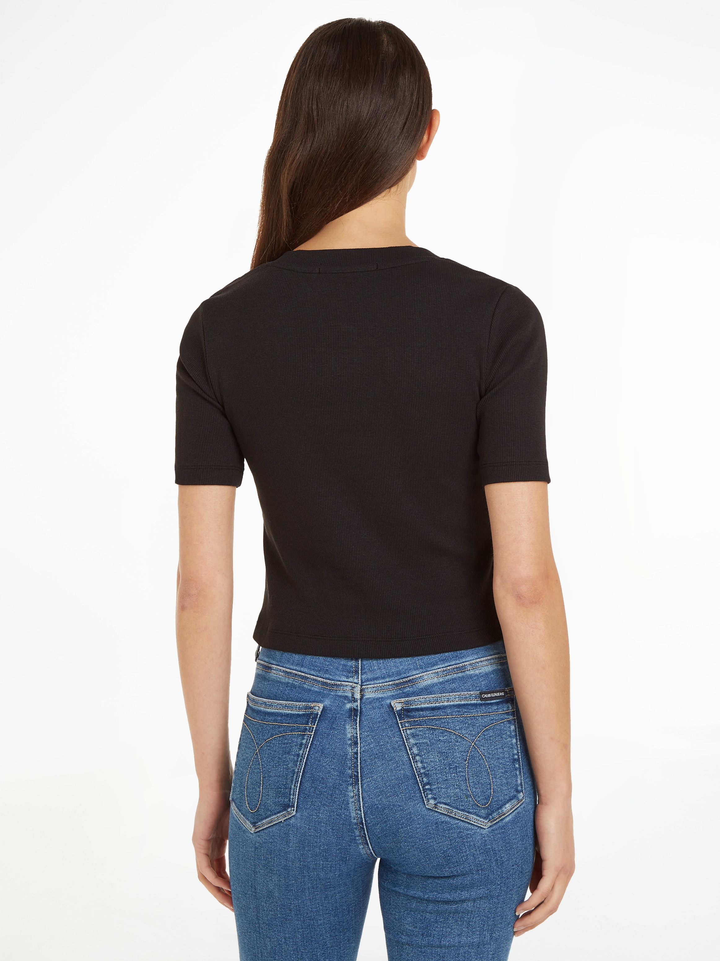 Calvin Klein walking V-Shirt | Jeans kaufen I\'m online