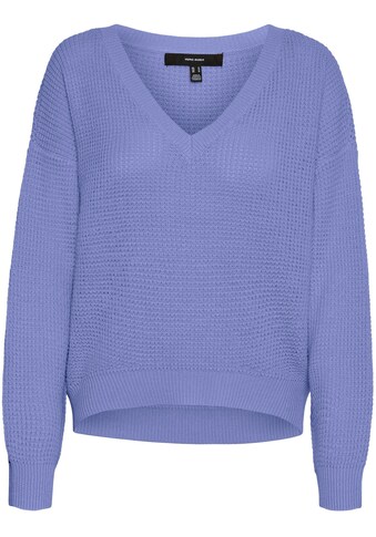 Vero Moda V-Ausschnitt-Pullover »VMLEANNA LS V-NECK BLOUSE« kaufen
