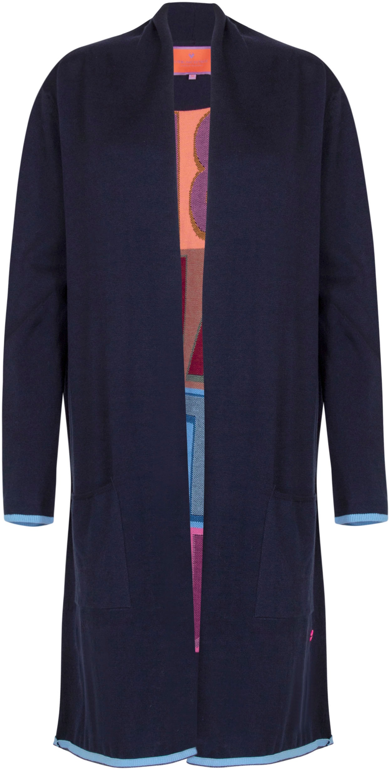 Lieblingsstück Longstrickjacke »LuliL«, mit großem Backprint "Beautiful" kaufen