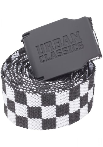 URBAN CLASSICS Hüftgürtel »Urban Classics Accessoires UC Canvas Belt Checkerboard 150cm« kaufen