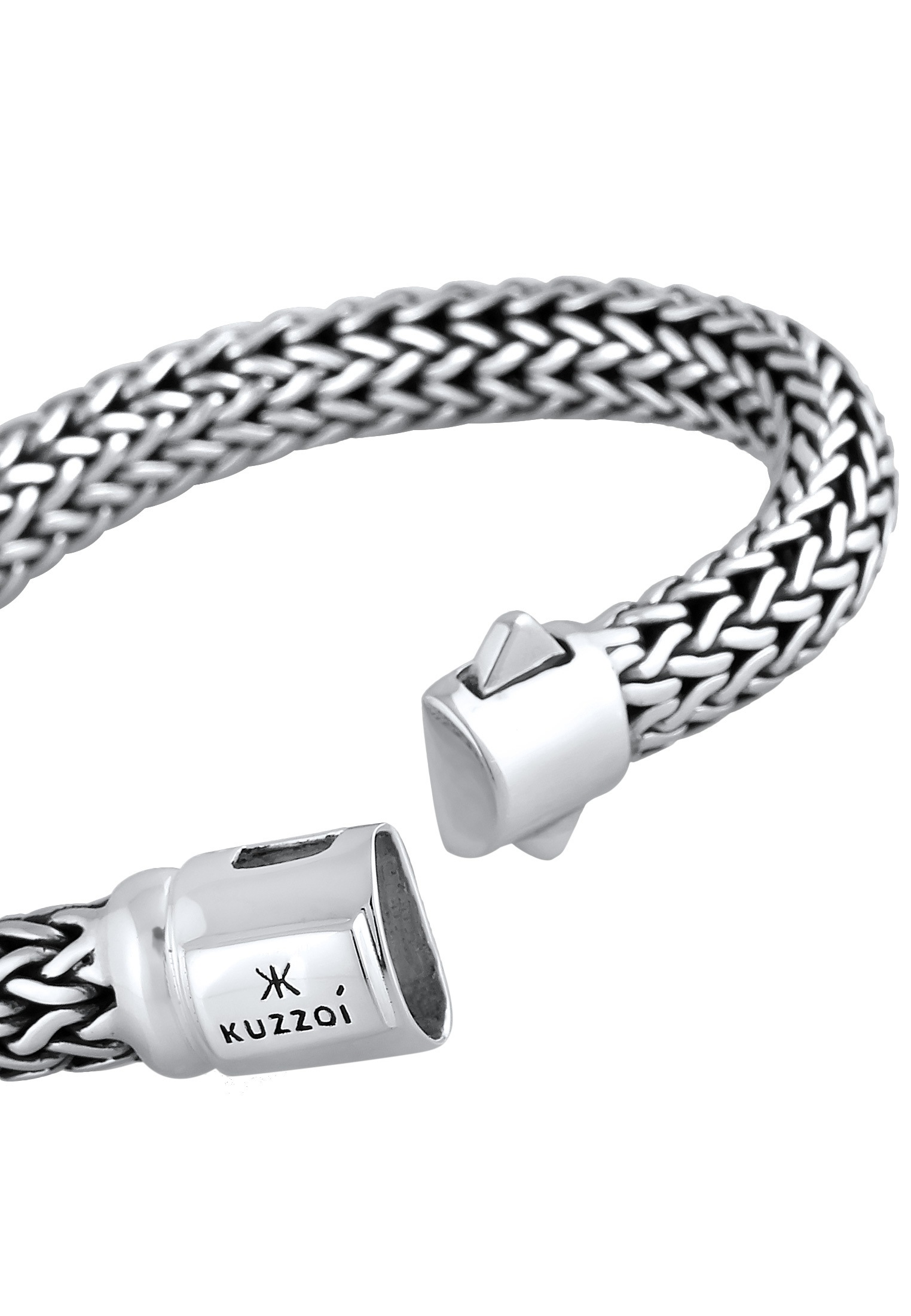 Kuzzoi Armband »Gliederarmband Basic Cool unisex 925 Silber« bestellen |  I\'m walking