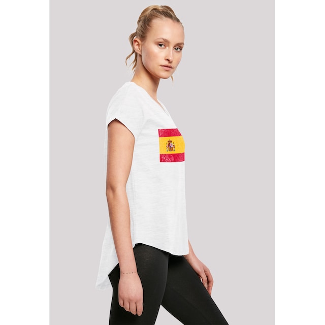 F4NT4STIC T-Shirt »Spain Spanien Flagge distressed«, Print online