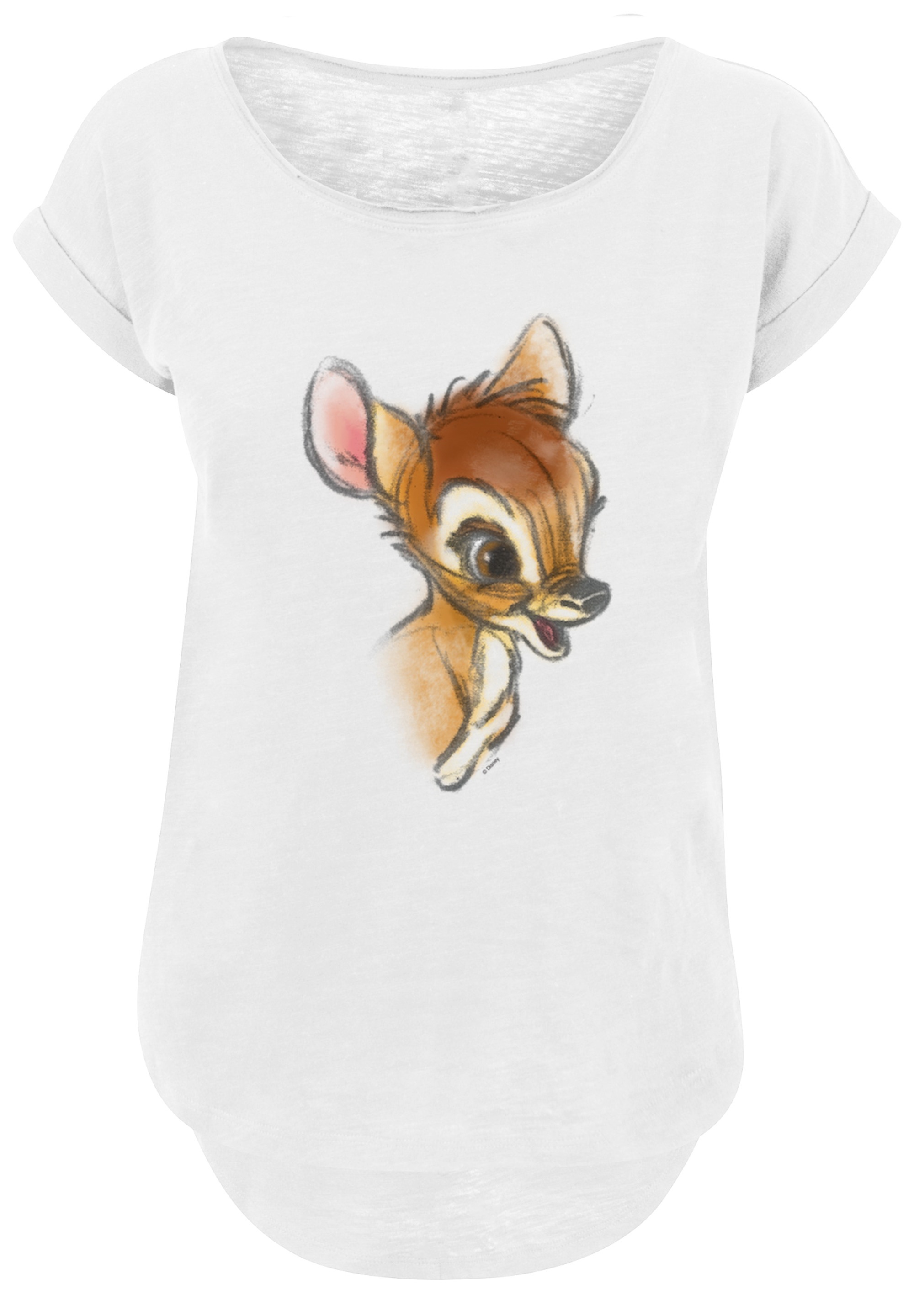 F4NT4STIC T-Shirt »Disney Bambi Zeichnung«, kaufen Damen,Premium I\'m | walking Merch,Lang,Longshirt,Bedruckt