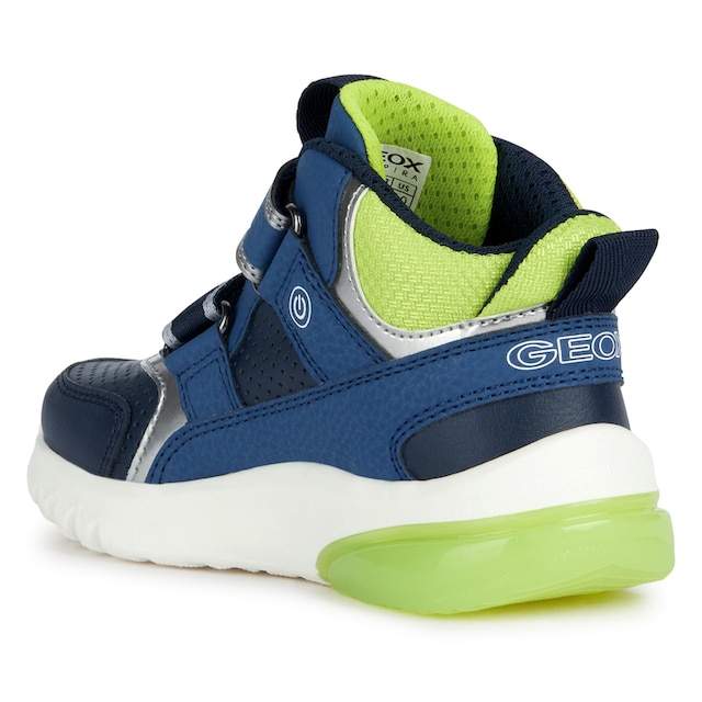 Geox Sneaker »Blinkschuh J CIBERDRON BOY«, mit Klettverschluss für die  Kleinen | aktuell bei I'm walking