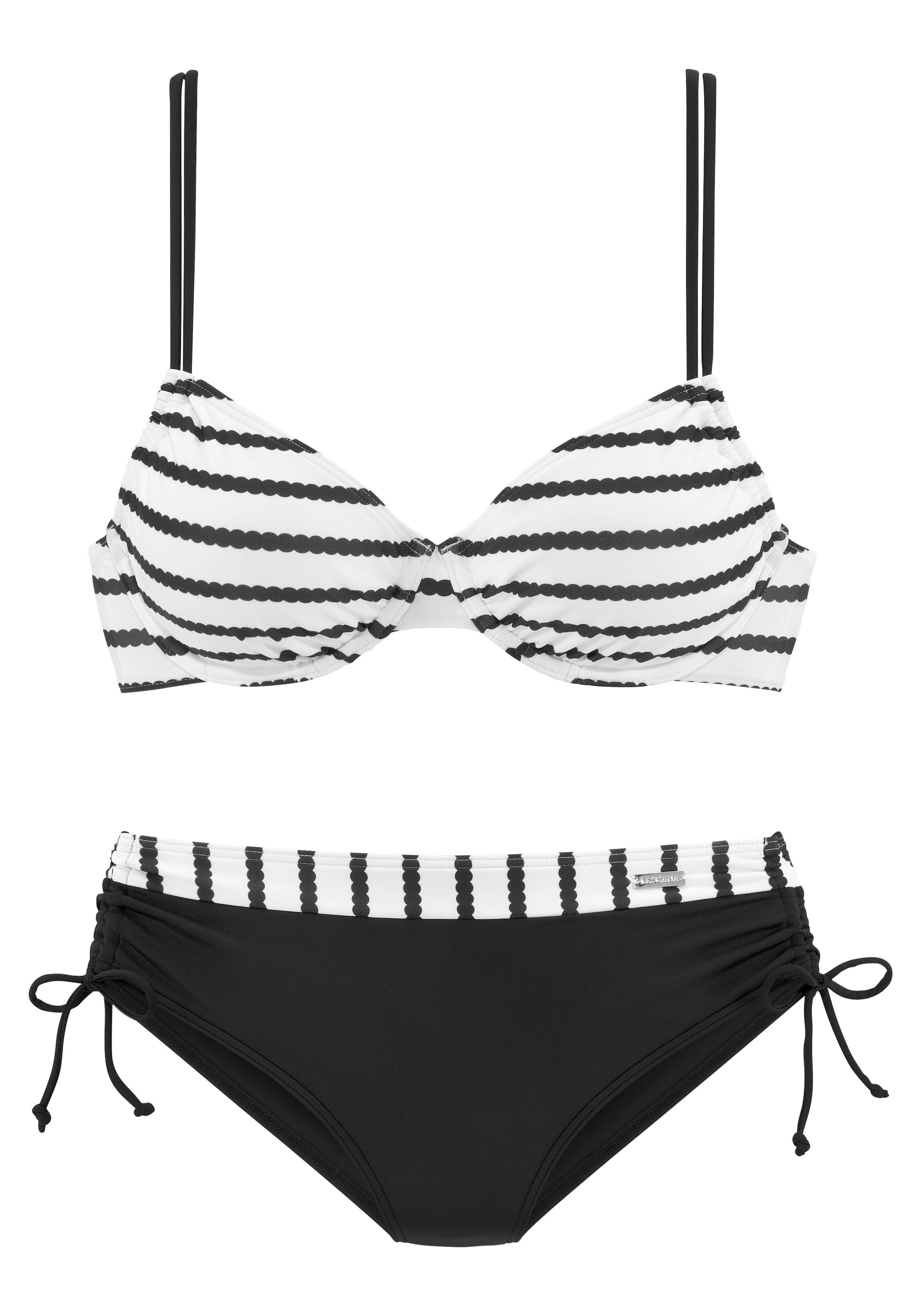 LASCANA Bügel-Bikini, mit höherer geschnittener Bikini-Hose kaufen