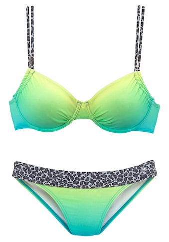 KangaROOS Bügel-Bikini, mit trendigen Details im Leoprint kaufen