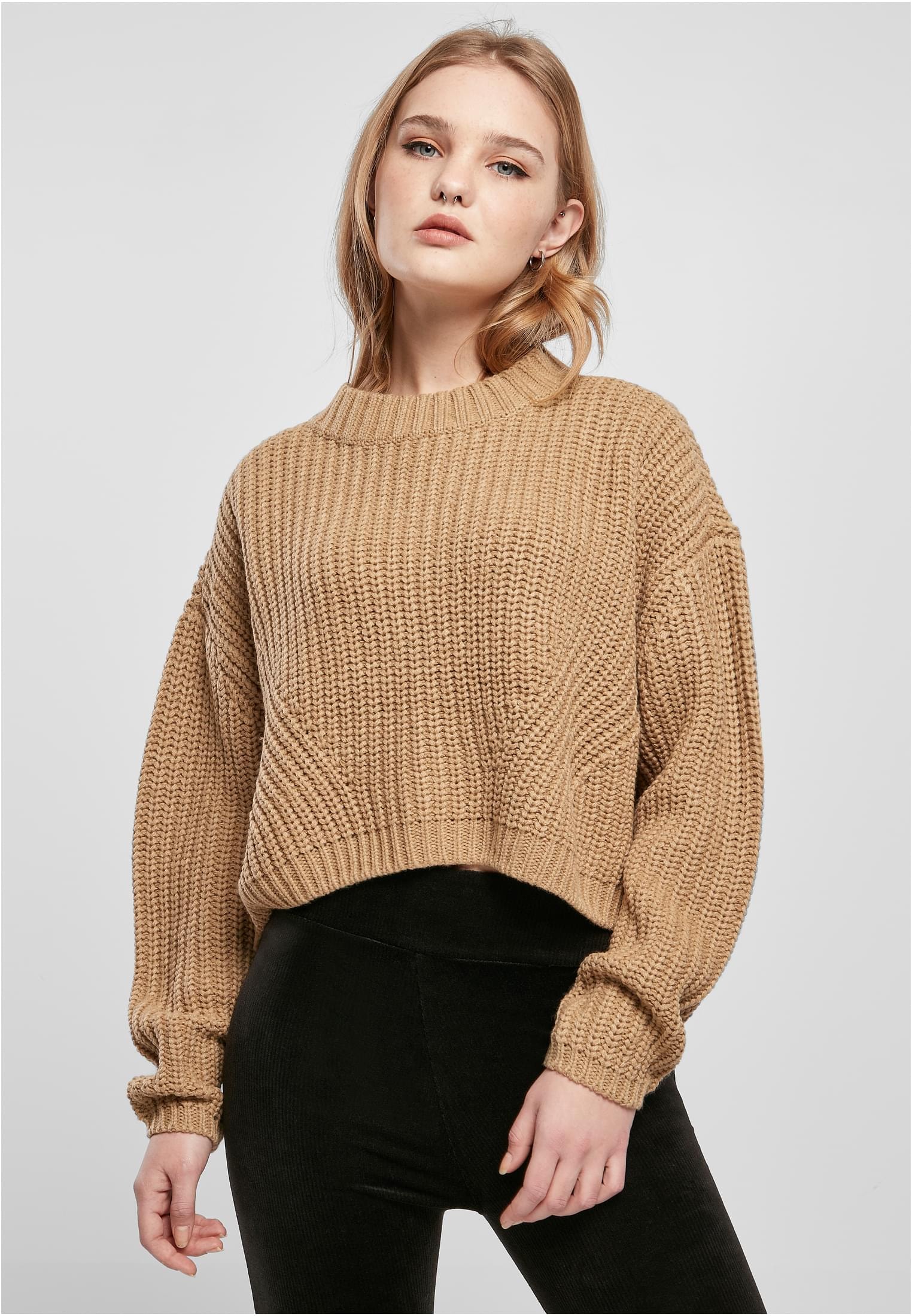 »Damen URBAN (1 Kapuzenpullover Sweater«, Wide tlg.) bestellen Oversize Ladies CLASSICS