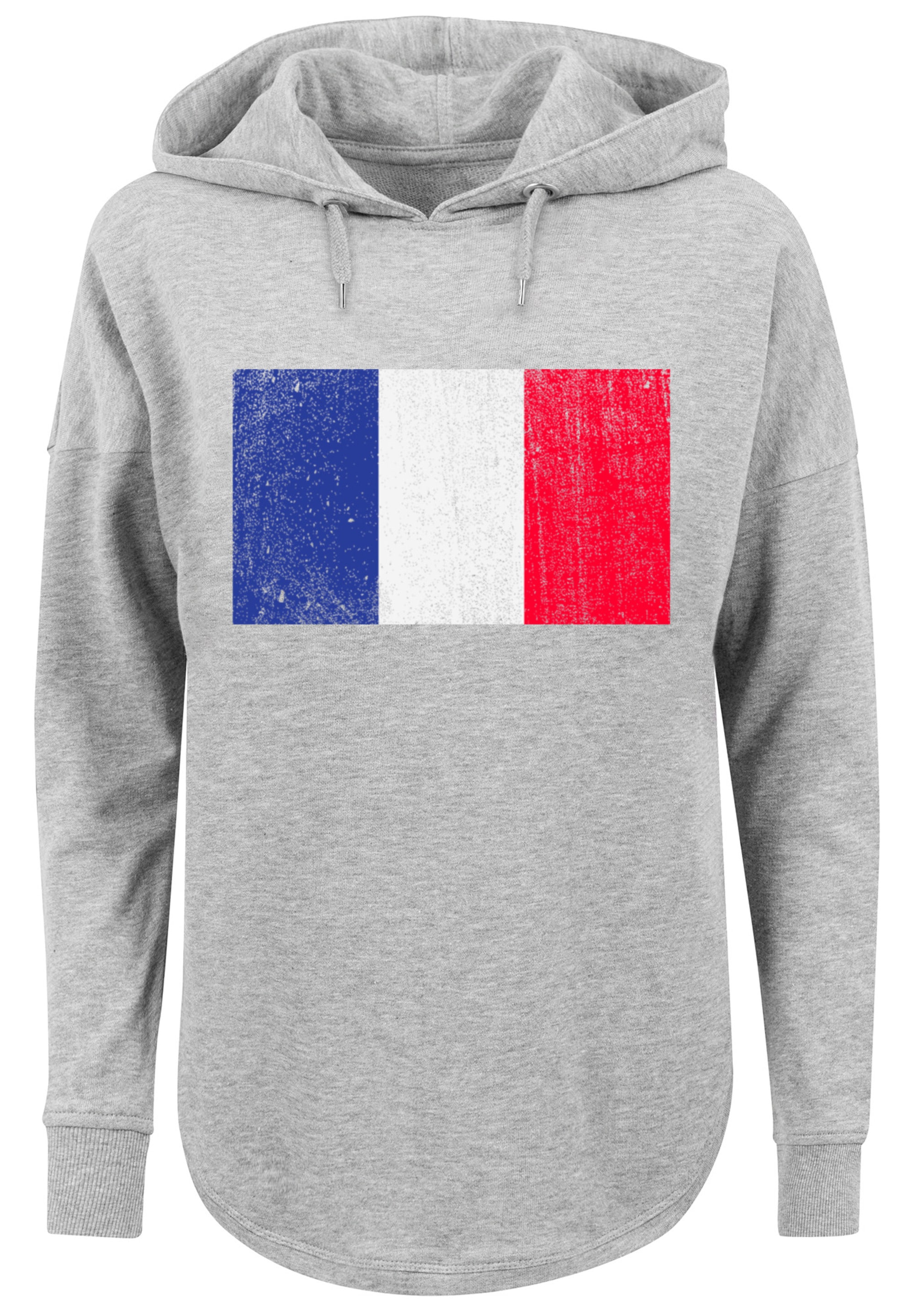 | online I\'m distressed«, walking Frankreich Flagge F4NT4STIC Kapuzenpullover Print »France