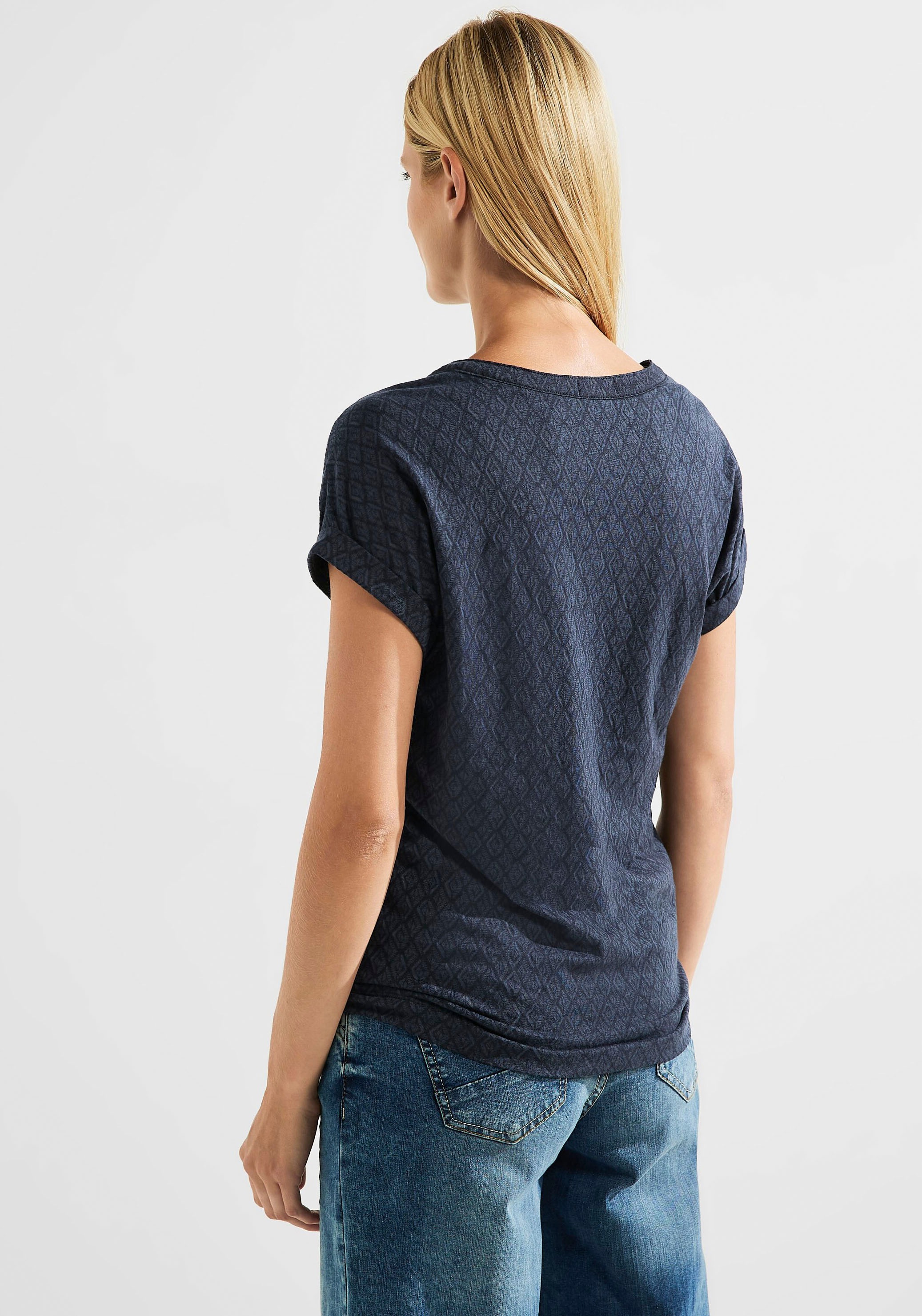 Cecil walking online | kaufen in I\'m T-Shirt, Rhombusform mit Allover-Muster