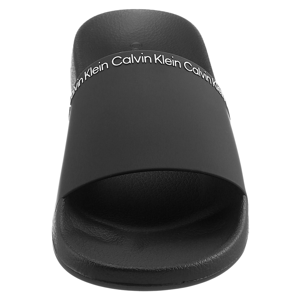 Calvin Klein Badepantolette »ALBERT 14R *I«, mit Logoschriftzügen, Weite E (schmal)