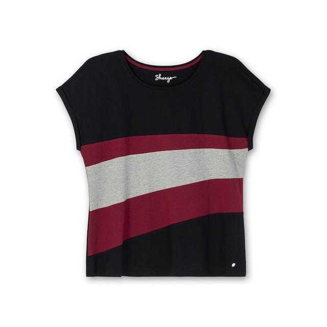 Sheego T-Shirt »Große Größen«, in Colourblocking-Optik online