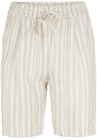TOM TAILOR Shorts, mit Leinenanteil und elastischem Bund kaufen