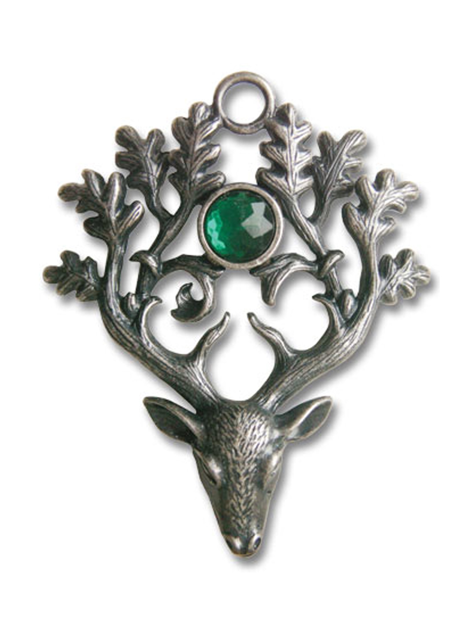 Adelia´s Amulett Amulett Anhänger Greenwood mit Kristall Der Hirschkönig Der Hirschkönig - Schutz und Verteidigung