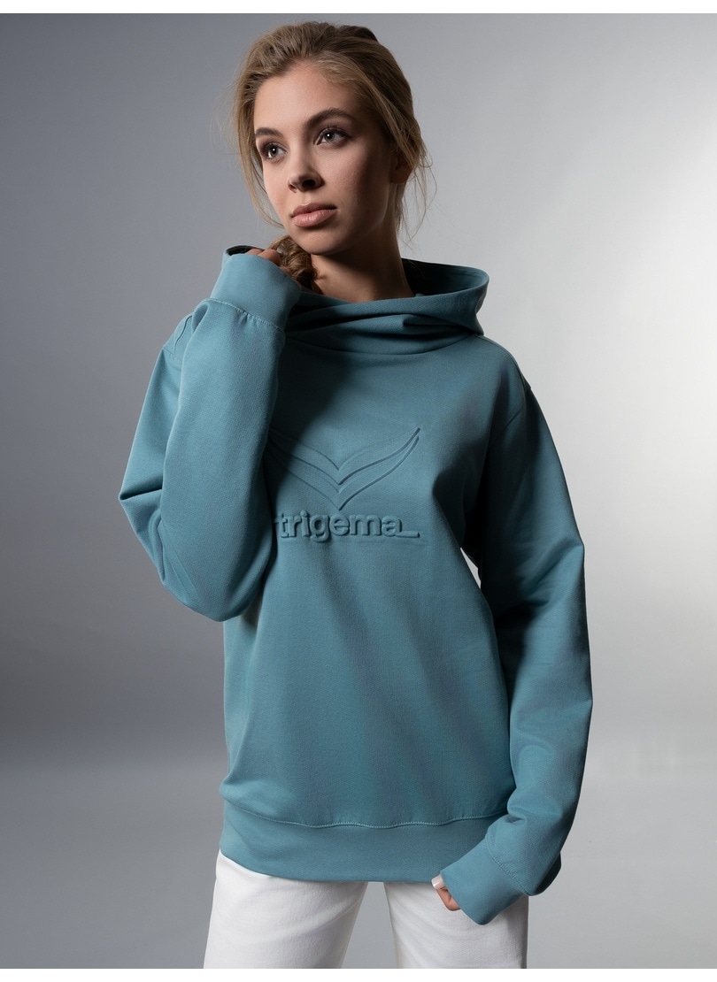 Trigema Kapuzensweatshirt »TRIGEMA Kapuzenpullover mit großem 3D-Motiv«  online kaufen | I'm walking