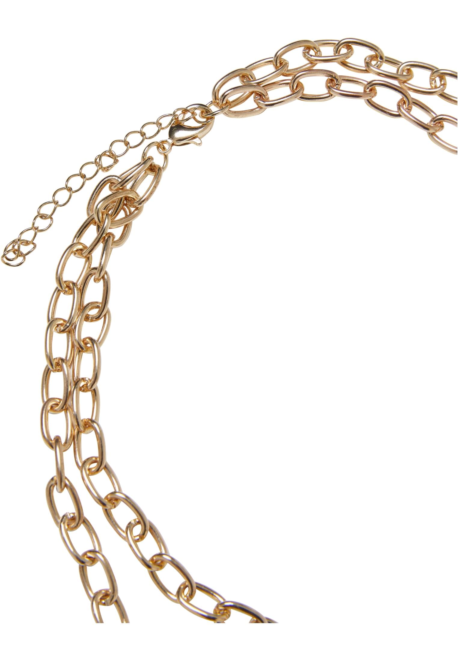 URBAN CLASSICS Edelstahlkette »Accessoires Heart walking Necklace« | bestellen I\'m Padlock
