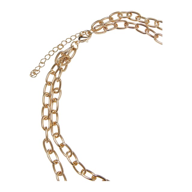 URBAN CLASSICS Edelstahlkette »Accessoires Heart Padlock Necklace«  bestellen | I'm walking