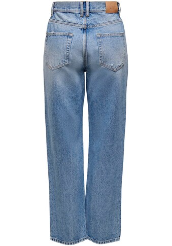 Only High-waist-Jeans »ONLROBYN LIFE X HW«, mit Destroyed Details kaufen