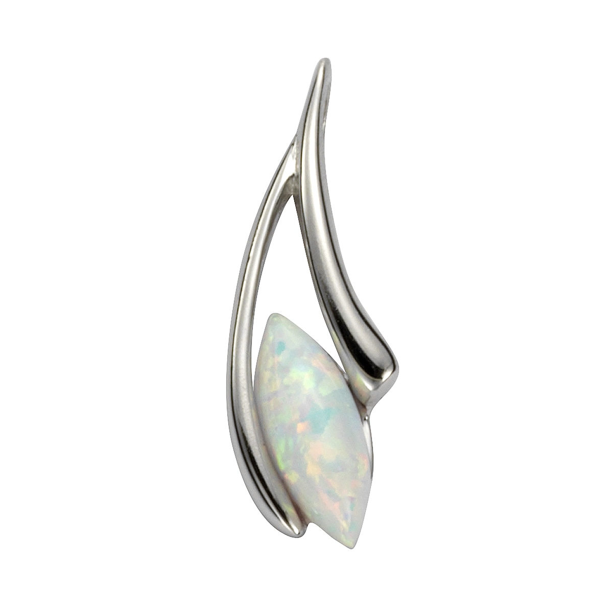 Opal«, walking I\'m »925/- Anhänger | Vivance bestellen Kettenanhänger Silber rhodiniert Sterling