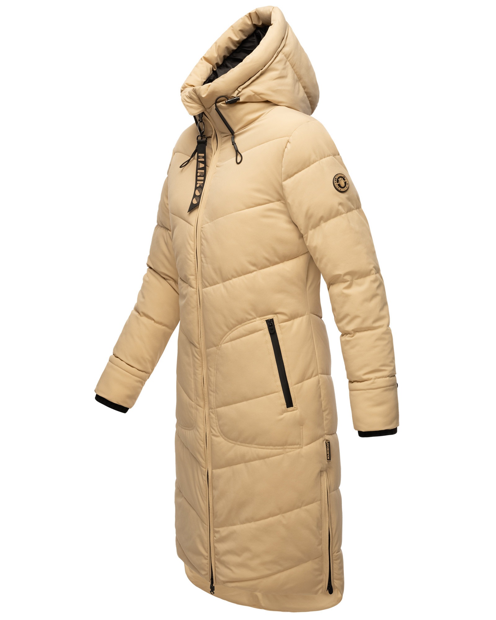 Marikoo Winterjacke »Benikoo«, langer Winter Mantel gesteppt online kaufen  | I'm walking