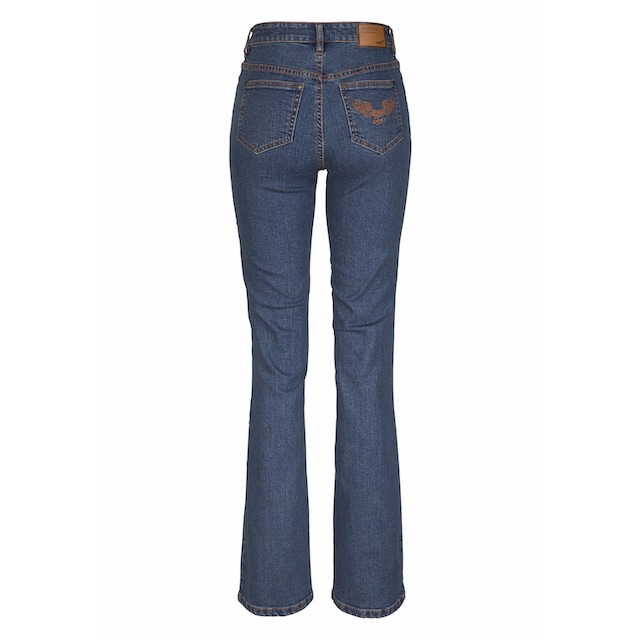 Arizona Bootcut-Jeans »Comfort-Fit«, High Waist bestellen | I'm walking
