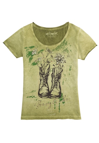 Hangowear Trachtenshirt »Wiara«, Damen, mit Glitzerelementen im Printmotiv kaufen