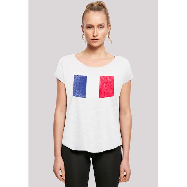 F4NT4STIC T-Shirt »France Frankreich Flagge distressed«, Print shoppen