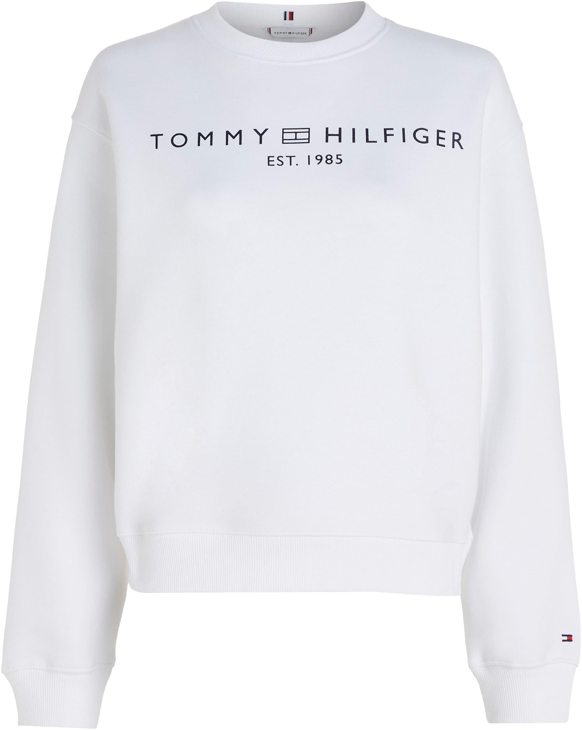 Tommy Hilfiger Curve Sweatshirt »CRV MDRN REG CORP LOGO SWTSHRT«, mit  Logostickerei | I'm walking