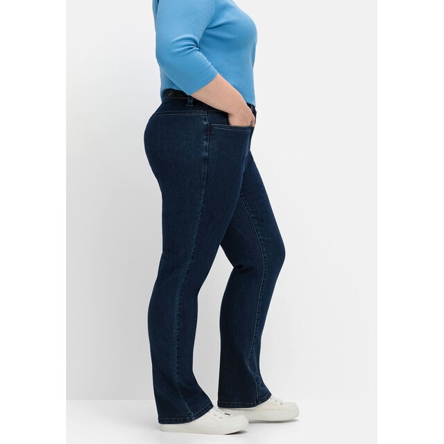 Sheego Gerade Jeans »Große Größen«, mit REPREVE® recycled Polyesterfasern  online | I\'m walking