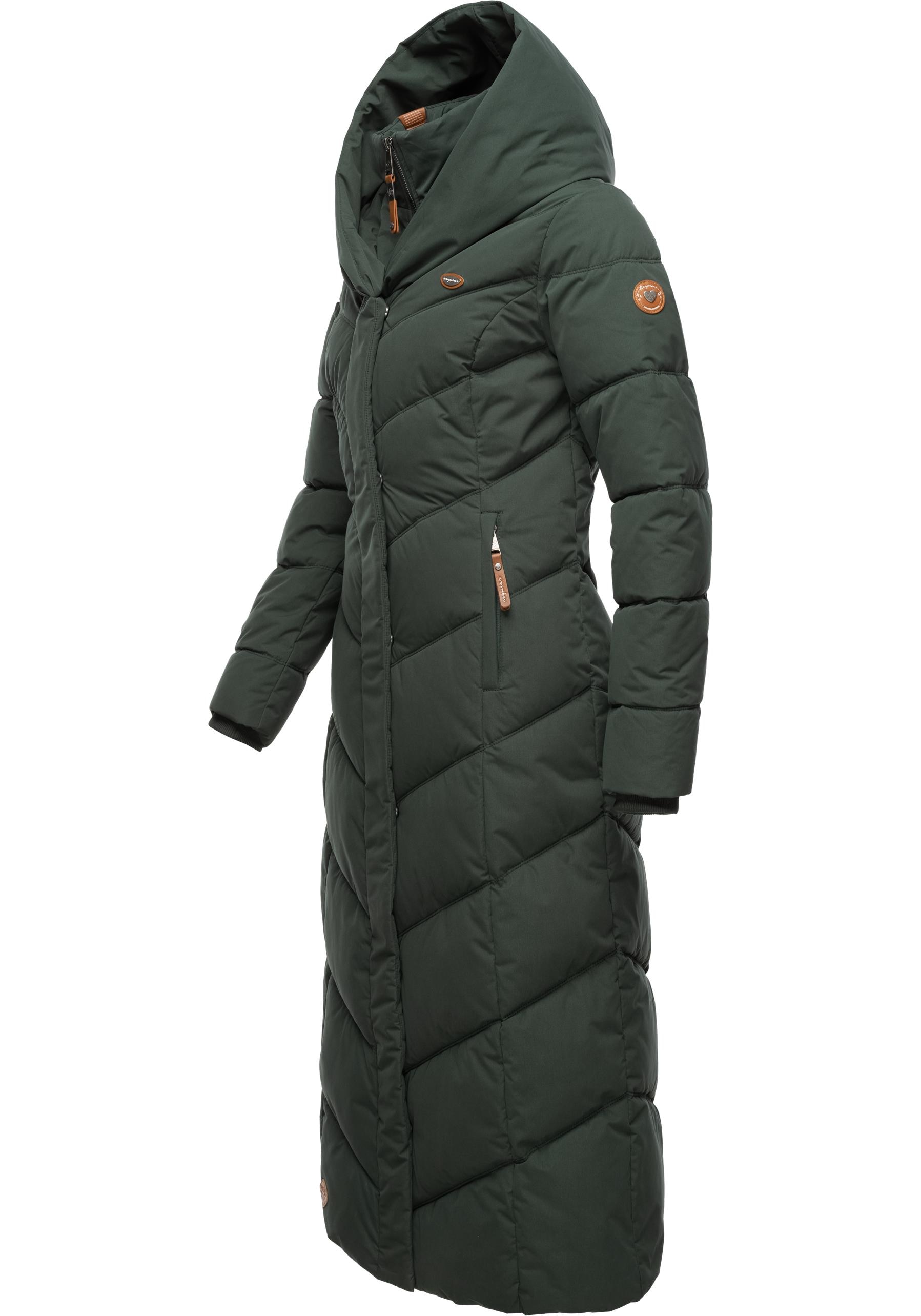 Mantel kaufen mit Gesteppter Steppmantel Ragwear Extralong«, Damen Kapuze »Natalka