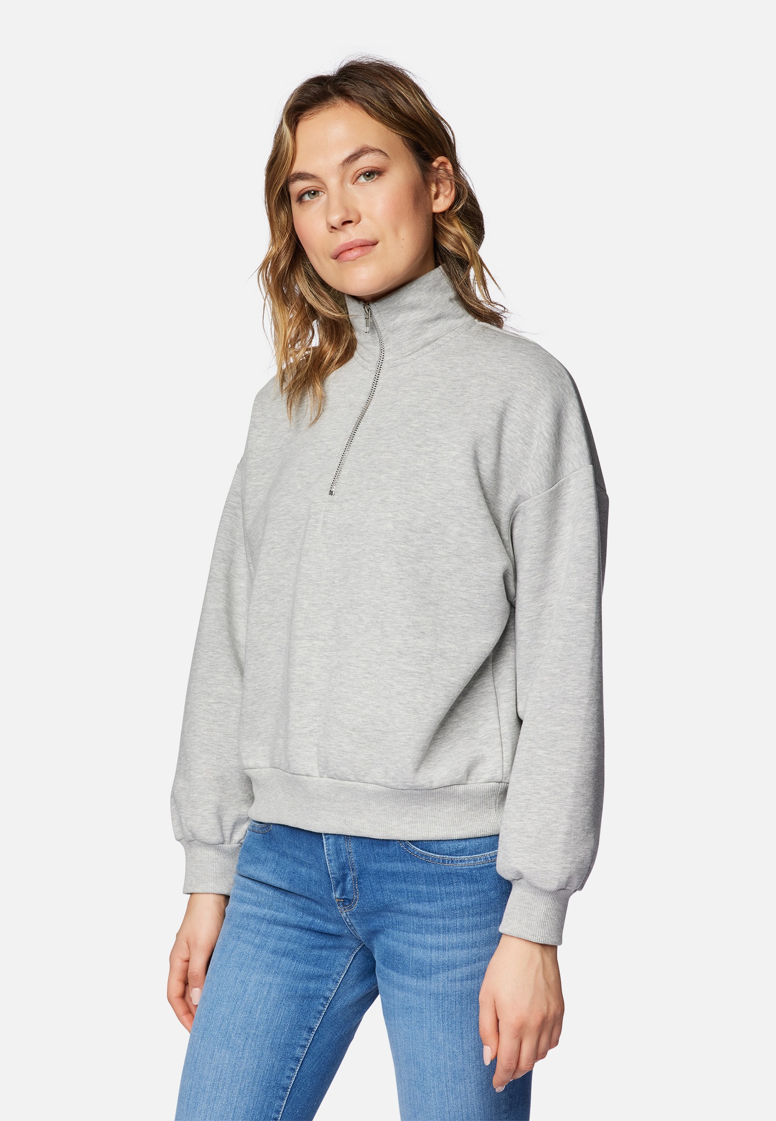 Mavi Stehkragenpullover »HALF ZIP SWEATSHIRT«, High-Neck Sweater shoppen |  imwalking.de