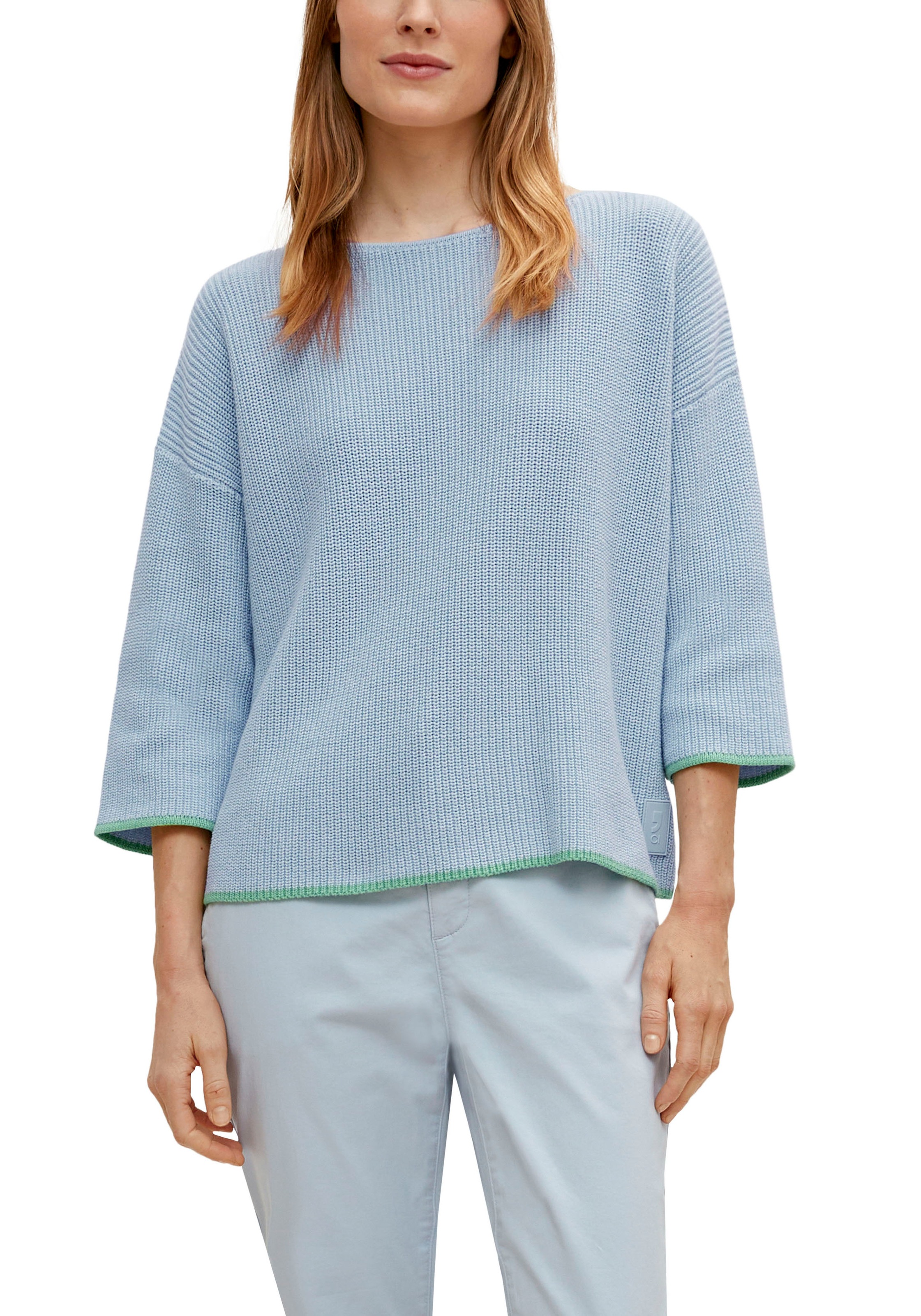 Comma 3/4 Arm-Pullover, Strickmuster kaufen
