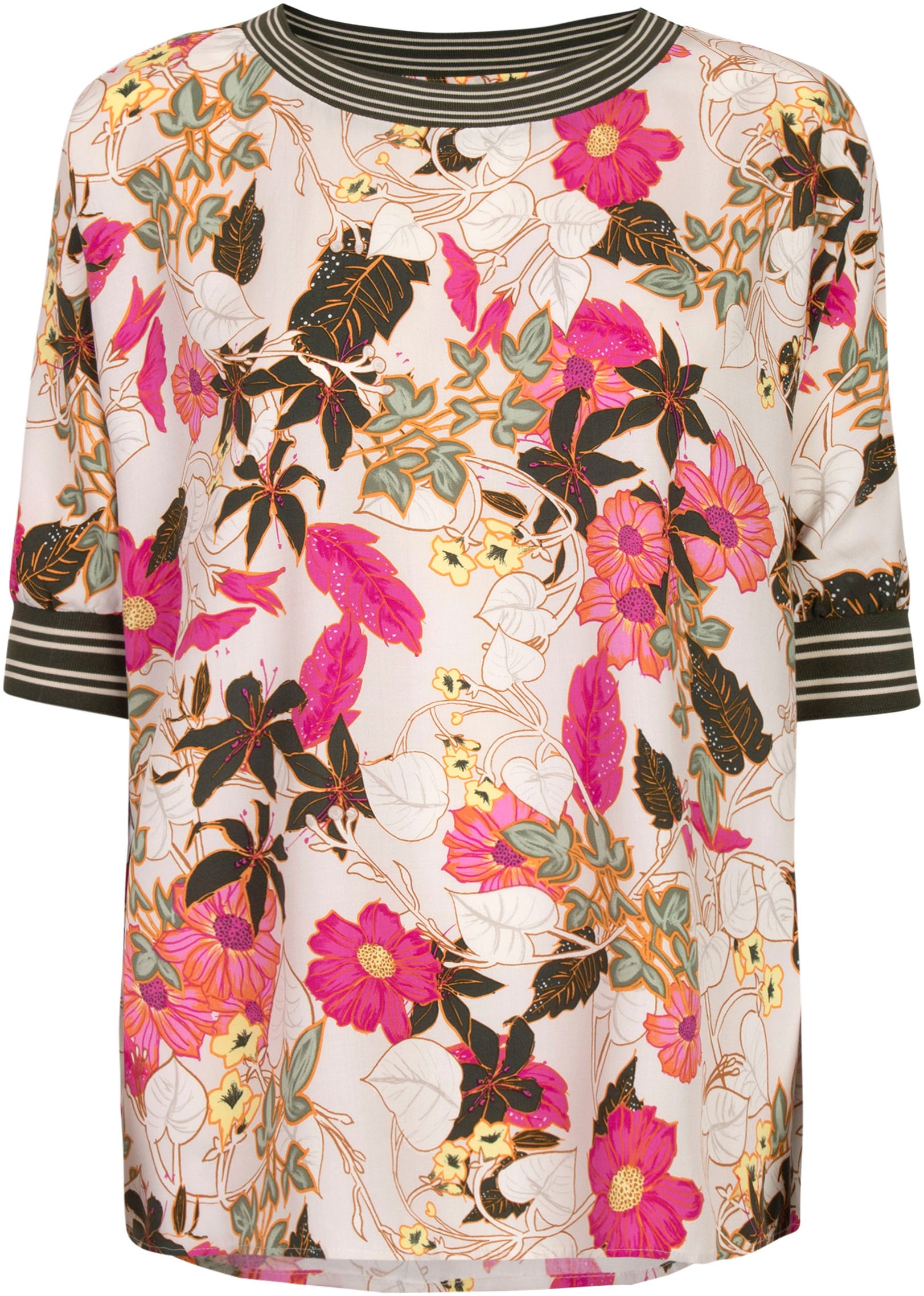 Lieblingsstück Shirtbluse »EcatarinaL«, mit allover Blumendruck kaufen