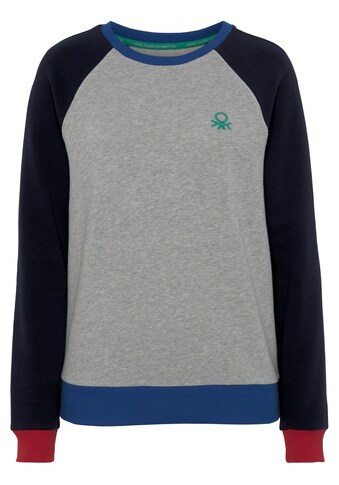 United Colors of Benetton Sweatshirt, im Colorblocking Trend kaufen