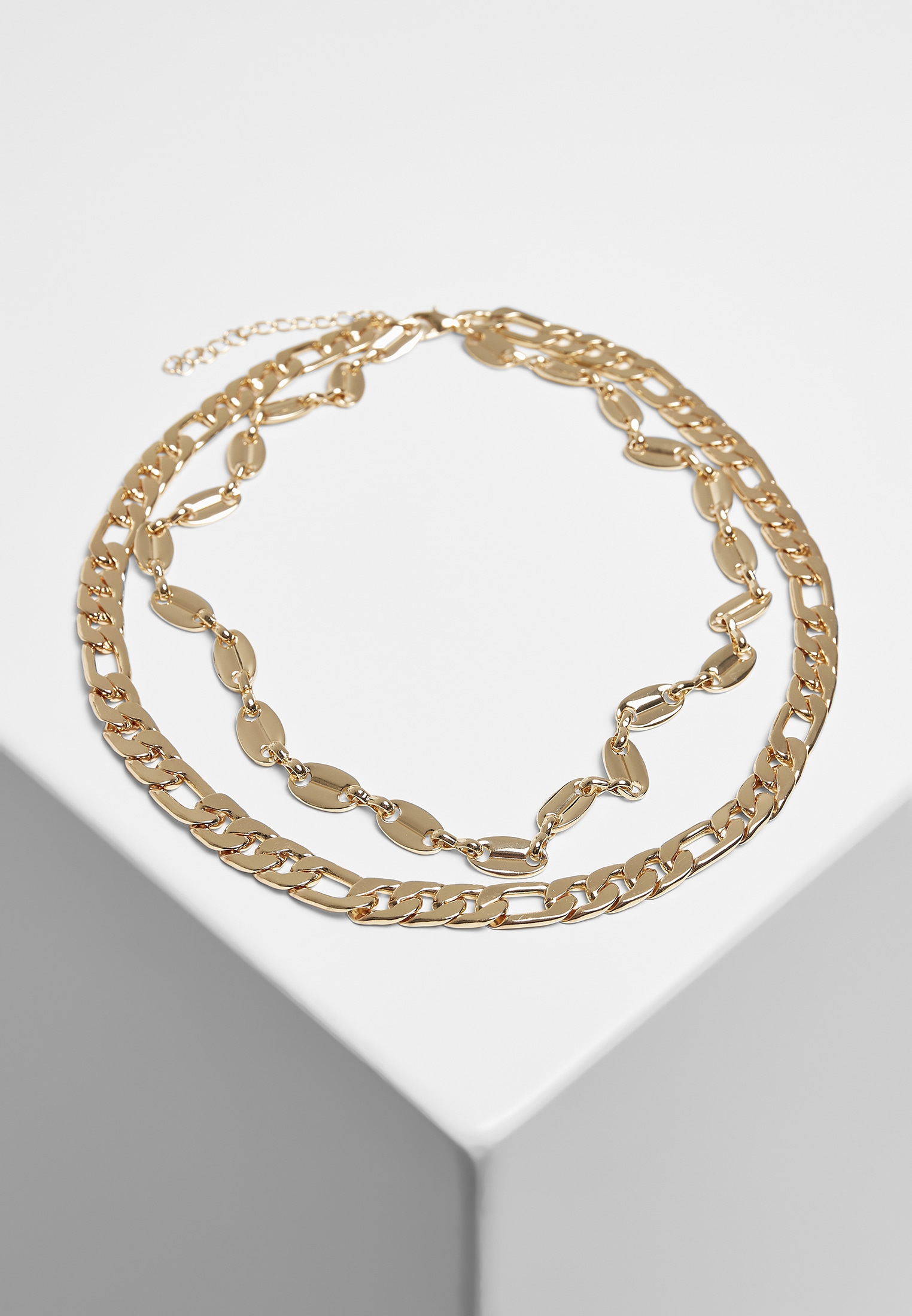 URBAN CLASSICS Edelstahlkette »Accessoires walking Basic Layering Necklace« | I\'m kaufen