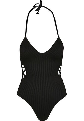 URBAN CLASSICS Bügel-Bikini »Damen Ladies Rib Swimsuit« kaufen