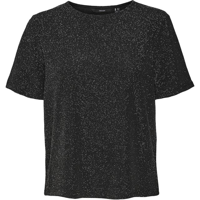 Vero Moda T-Shirt »VMKANVA SS SHORT TOP JRS«, mit Glitzereffekt kaufen |  I'm walking
