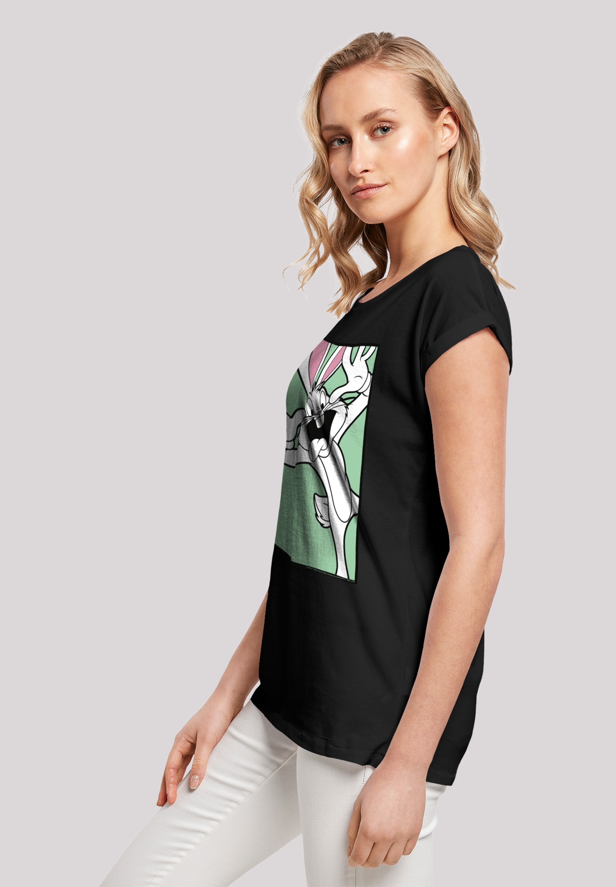 F4NT4STIC T-Shirt »Looney Tunes Bugs Bunny Funny Face«, Print bestellen |  I\'m walking