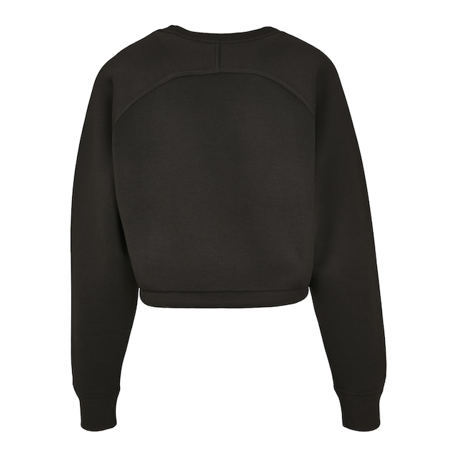 URBAN CLASSICS Sweater »Damen Ladies Oversized Short Raglan Crew«, (1 tlg.)  shoppen | I\'m walking