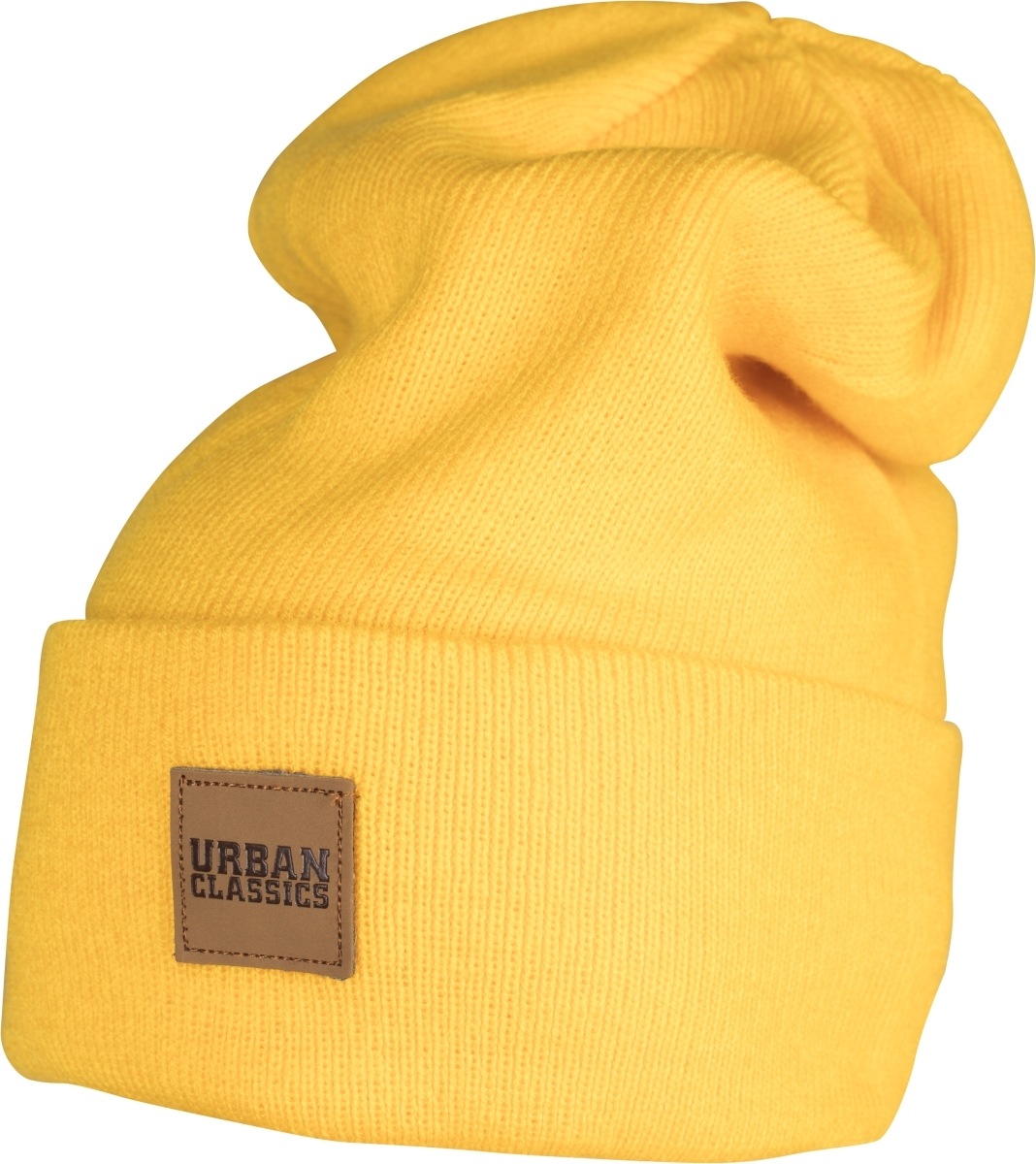 URBAN CLASSICS Beanie »Urban Classics Accessories Leatherpatch Long Beanie« kaufen