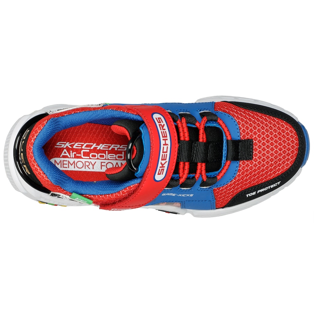 Skechers Kids Sneaker »GAMETRONIX«, mit Air-Cooled Memory Foam