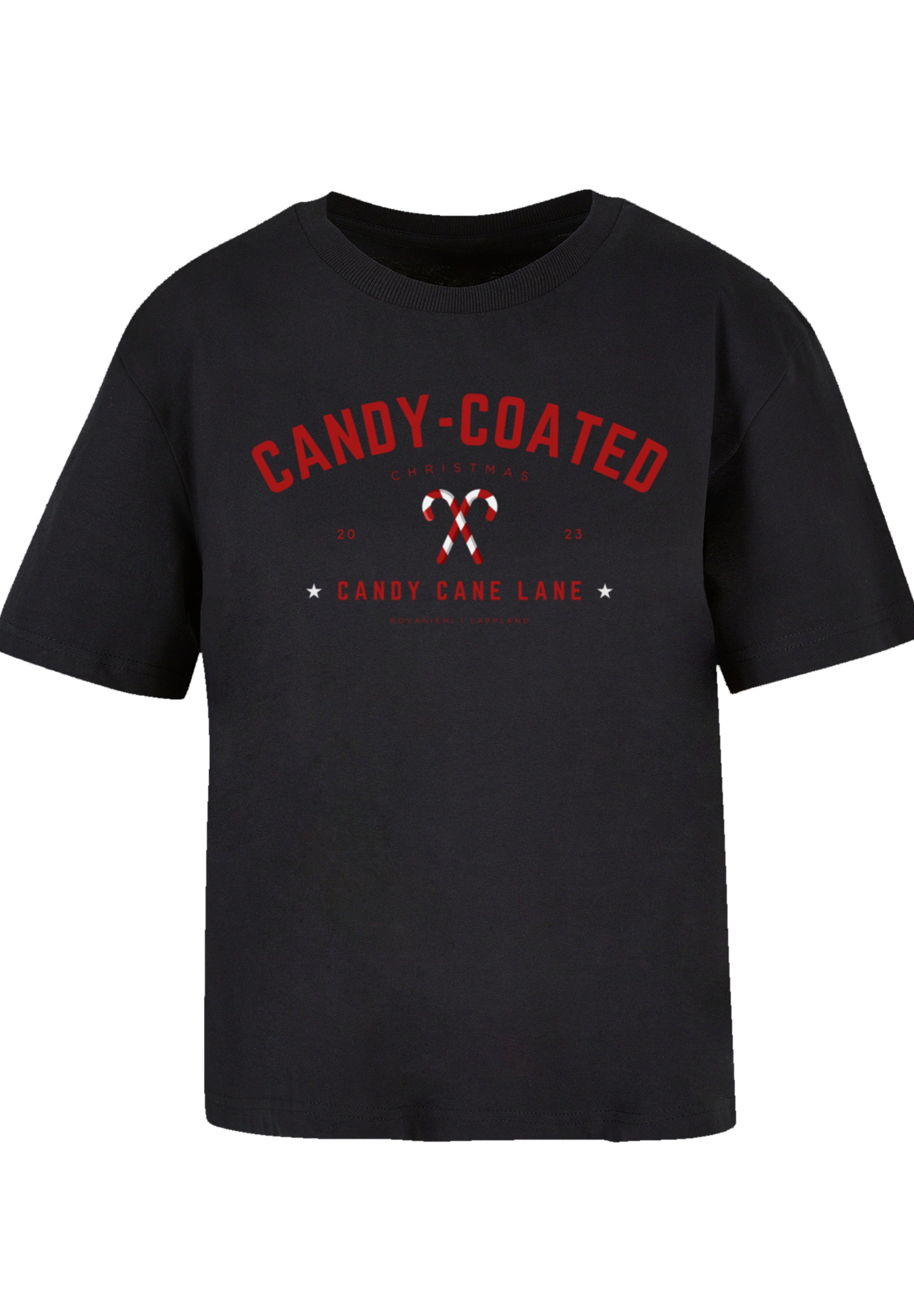 F4NT4STIC T-Shirt »Weihnachten | Candy Christmas«, Logo walking I\'m online Geschenk, Coated kaufen Weihnachten