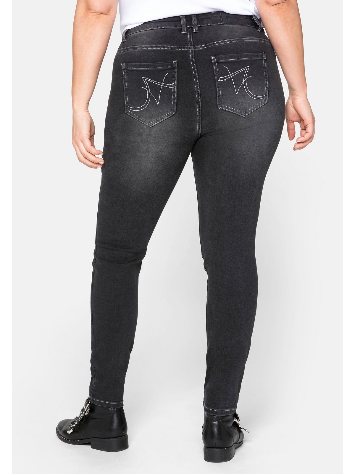 Sheego Stretch-Jeans »Große Größen«, Super elastisches  Power-Stretch-Material kaufen | I'm walking