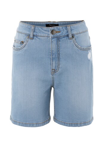 Aniston CASUAL Jeansbermudas, mit Destroyed-Effekt - NEUE KOLLEKTION kaufen
