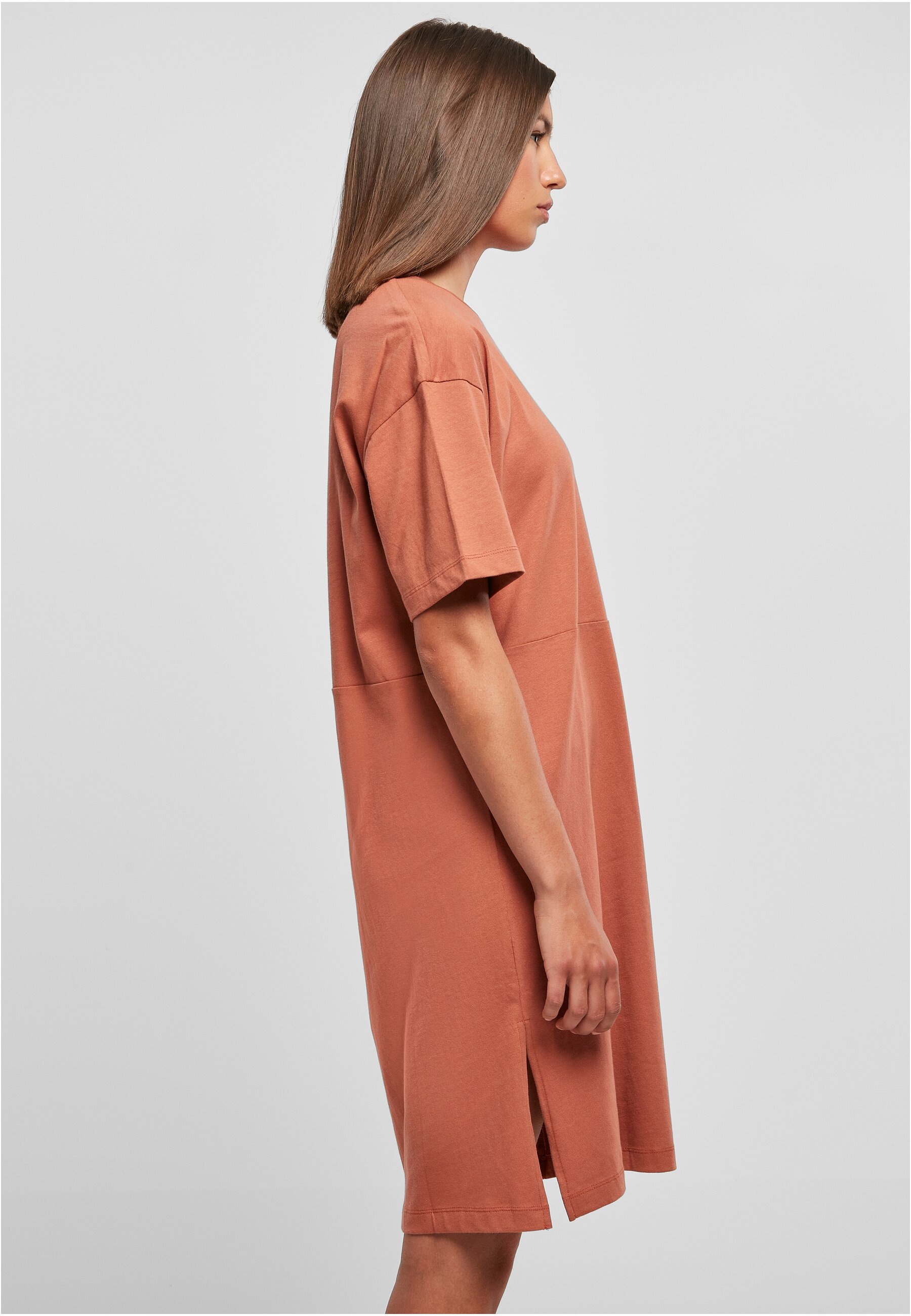 I\'m Organic CLASSICS | Tee tlg.) Jerseykleid »Damen Dress«, walking (1 Ladies Oversized URBAN Slit