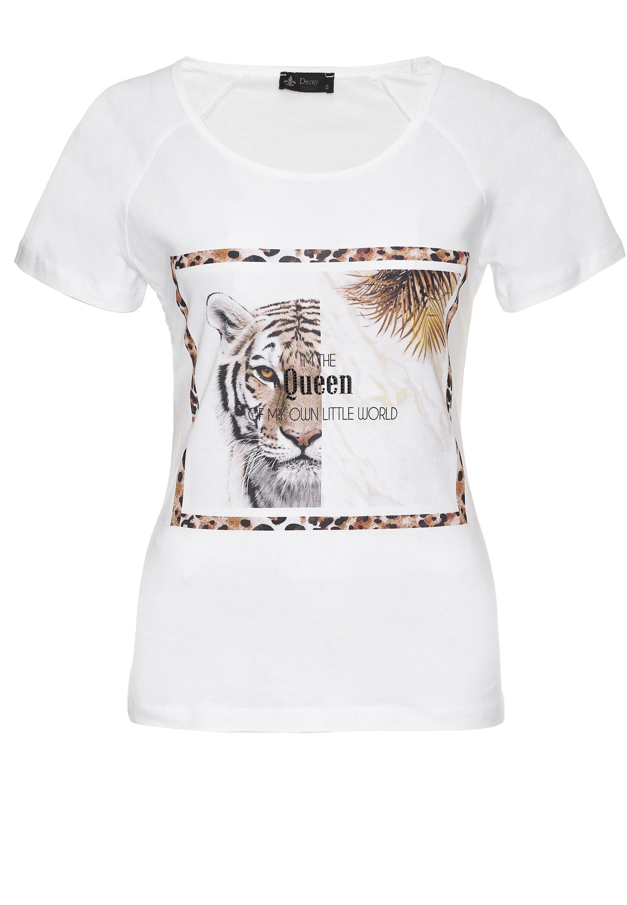 Decay T-Shirt »Tiger«, mit coolem Tiger-Motiv shoppen | I'm walking