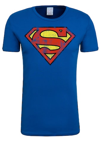 LOGOSHIRT T-Shirt »Superman-Logo«, mit lizenzierten Originaldesign kaufen